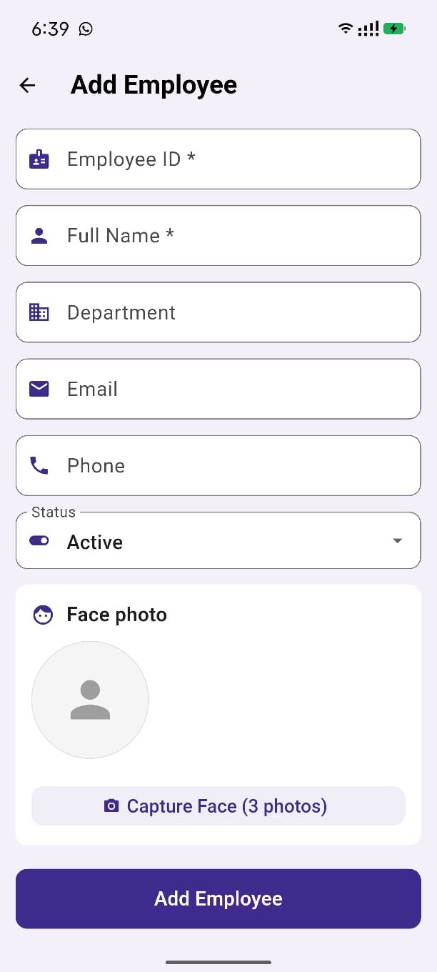 Employee form